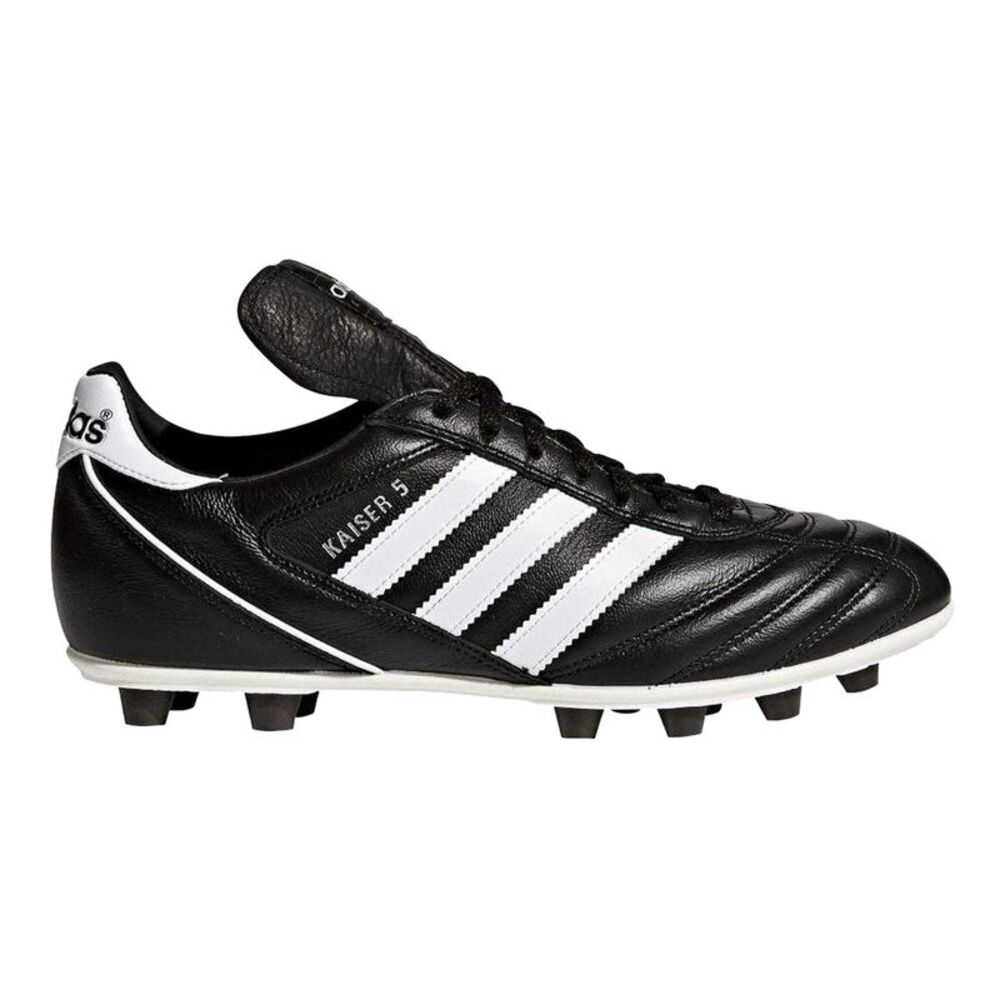 Adidas Mens Kaiser 5 Liga Leather Firm Ground Football Boots / Black